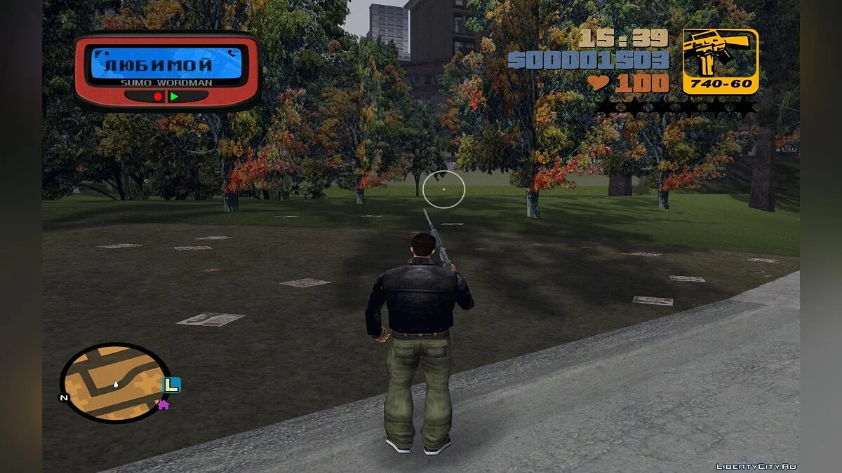 HD HUD інтерфейс / GTA 3