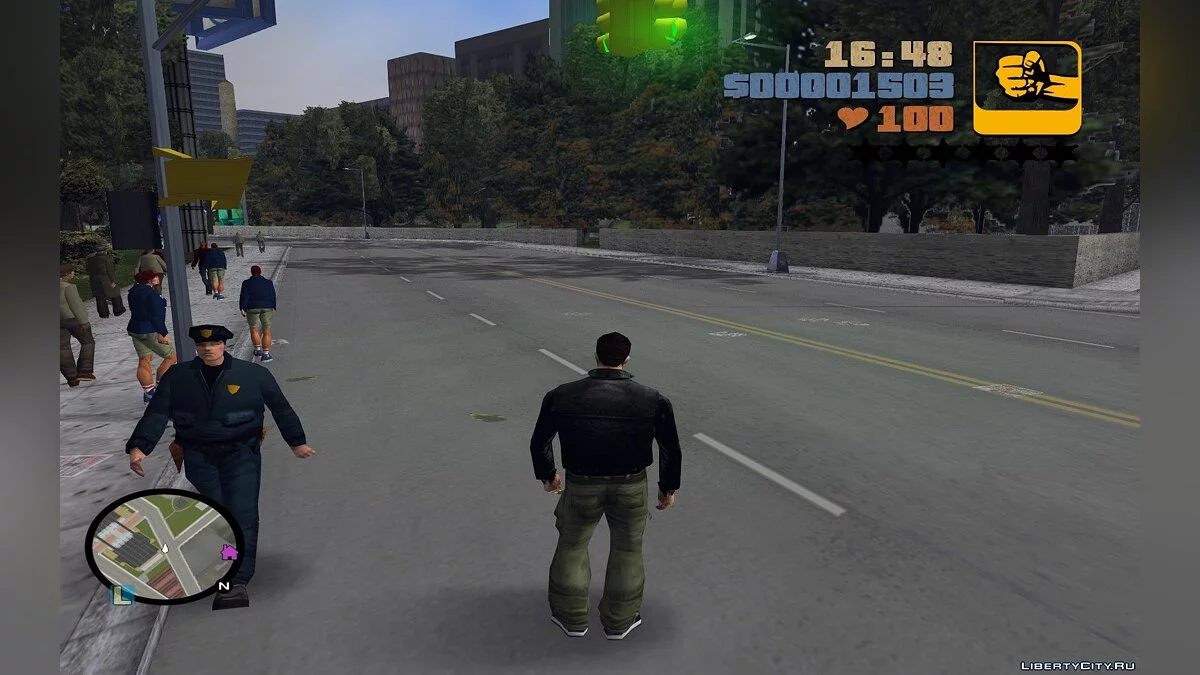HD радар у стилі супутника / GTA 3