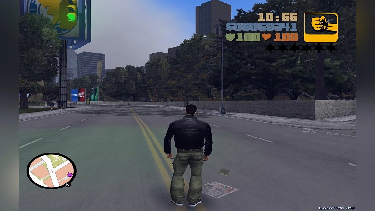 HD радар у стилі GPS / GTA 3