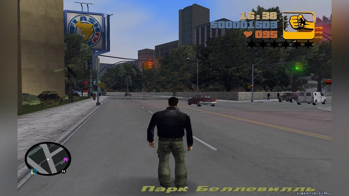 Радар HD версія в стилі GTA IV / GTA 3