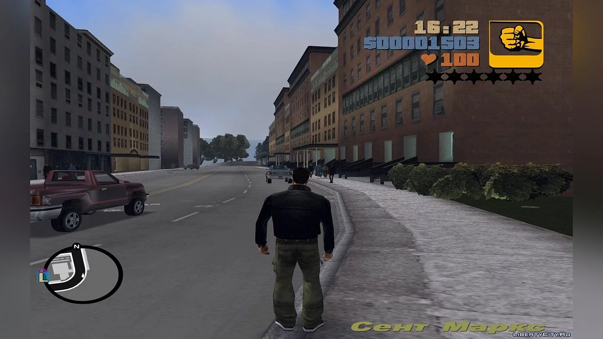 HD Radar in LCS Style / GTA 3