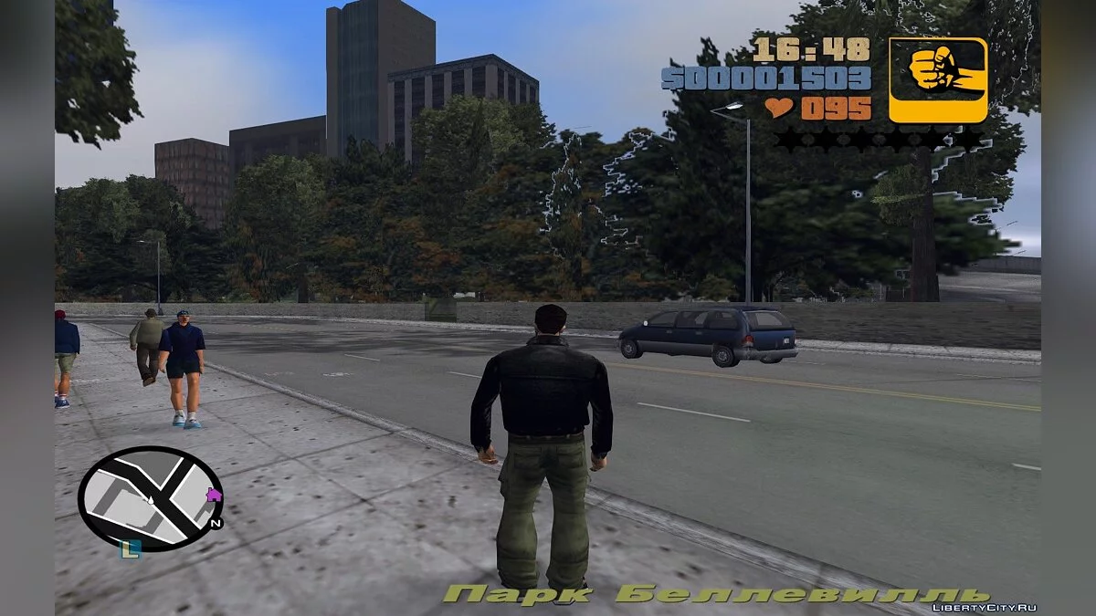 HD Radar in LCS Style / GTA 3
