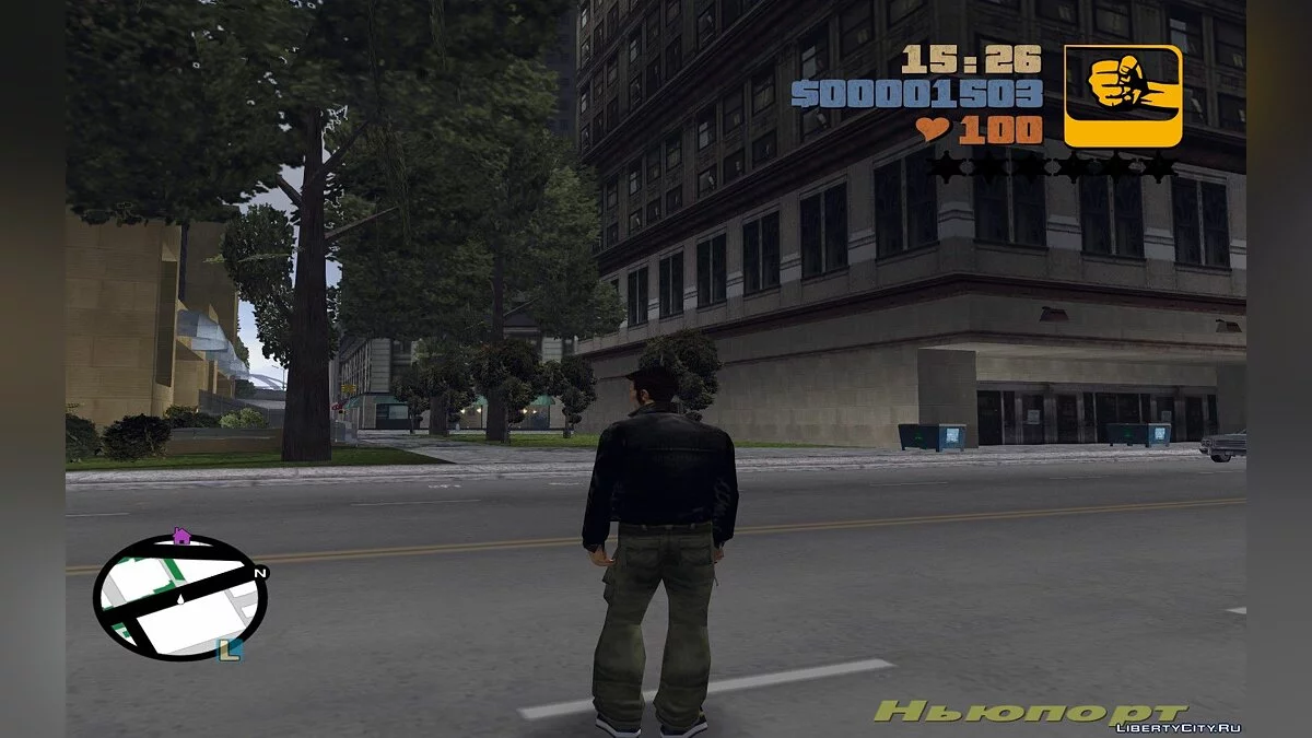 HD Radar in the style of Vice City / GTA 3
