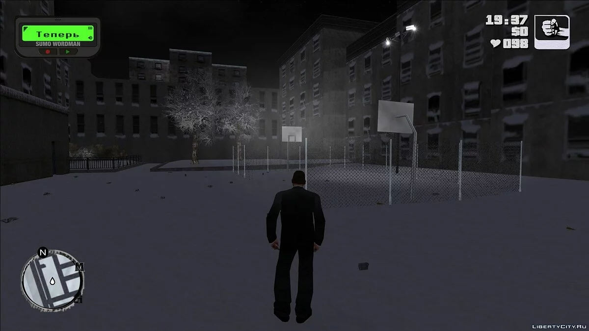 HD HUD GTA Frosted Winter / GTA 3