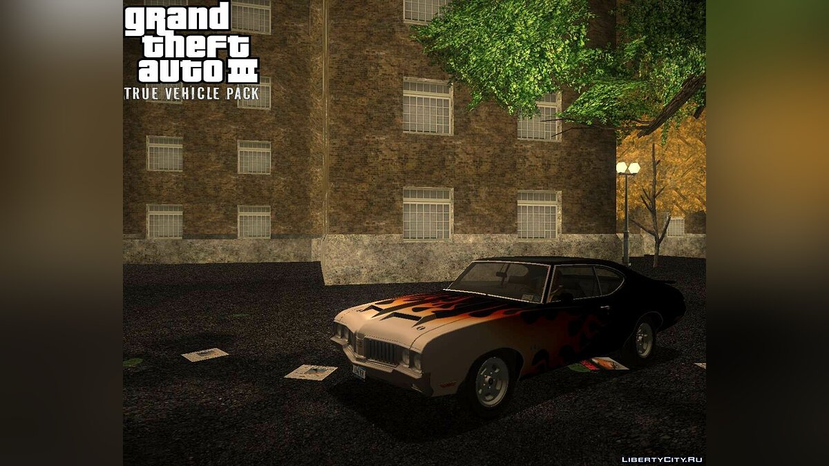 Grand Theft Auto III GAME MOD GTA3: True Vehicle Pack v.30102019 - download