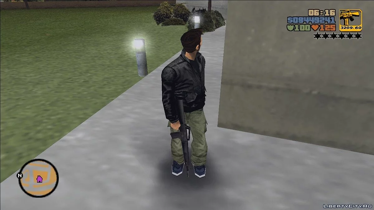 带消音器的 M16 / GTA 3