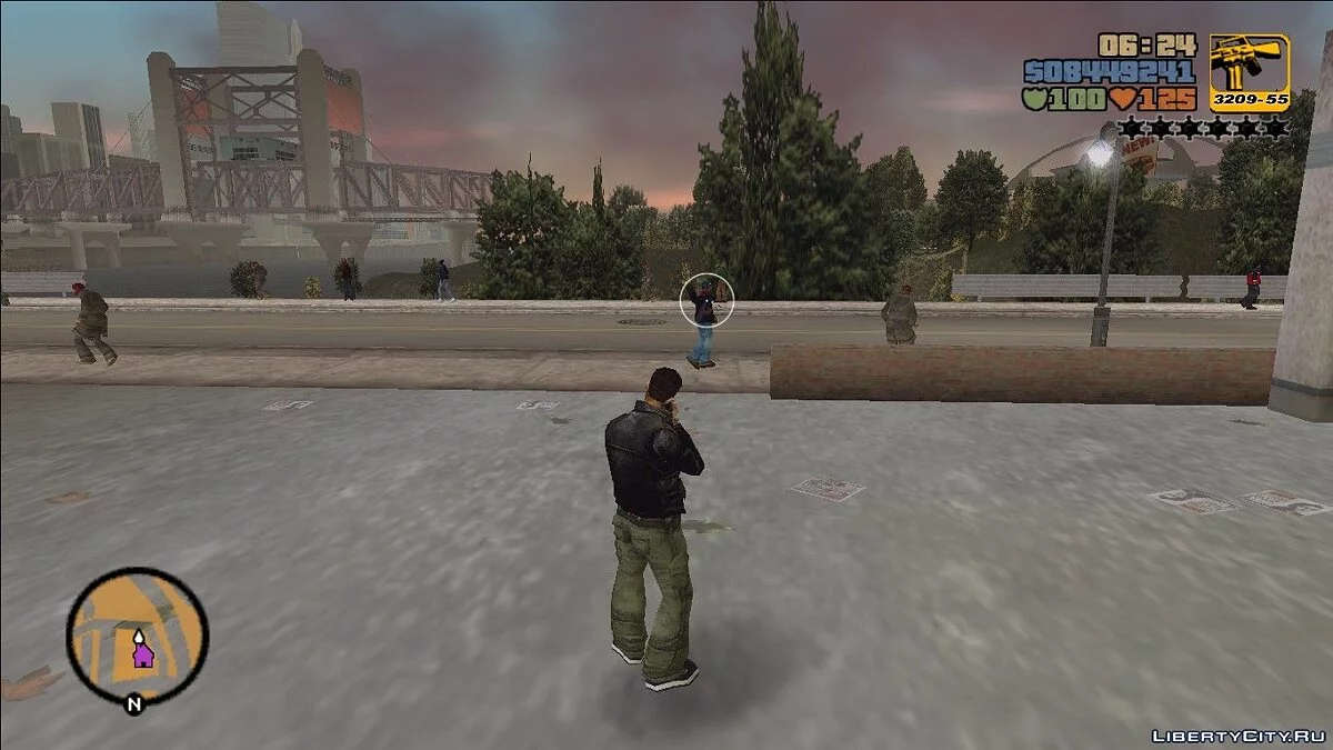 带消音器的 M16 / GTA 3