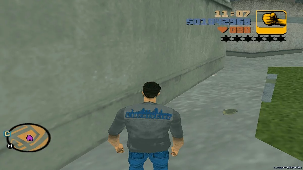 Camisetas con la simbología LC / GTA 3