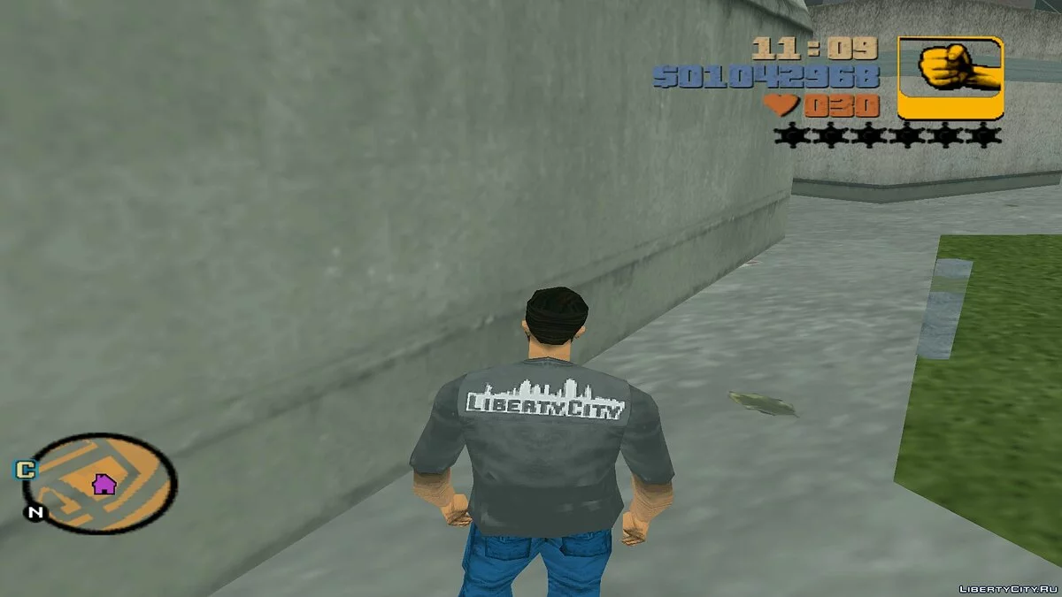 Camisetas con la simbología LC / GTA 3
