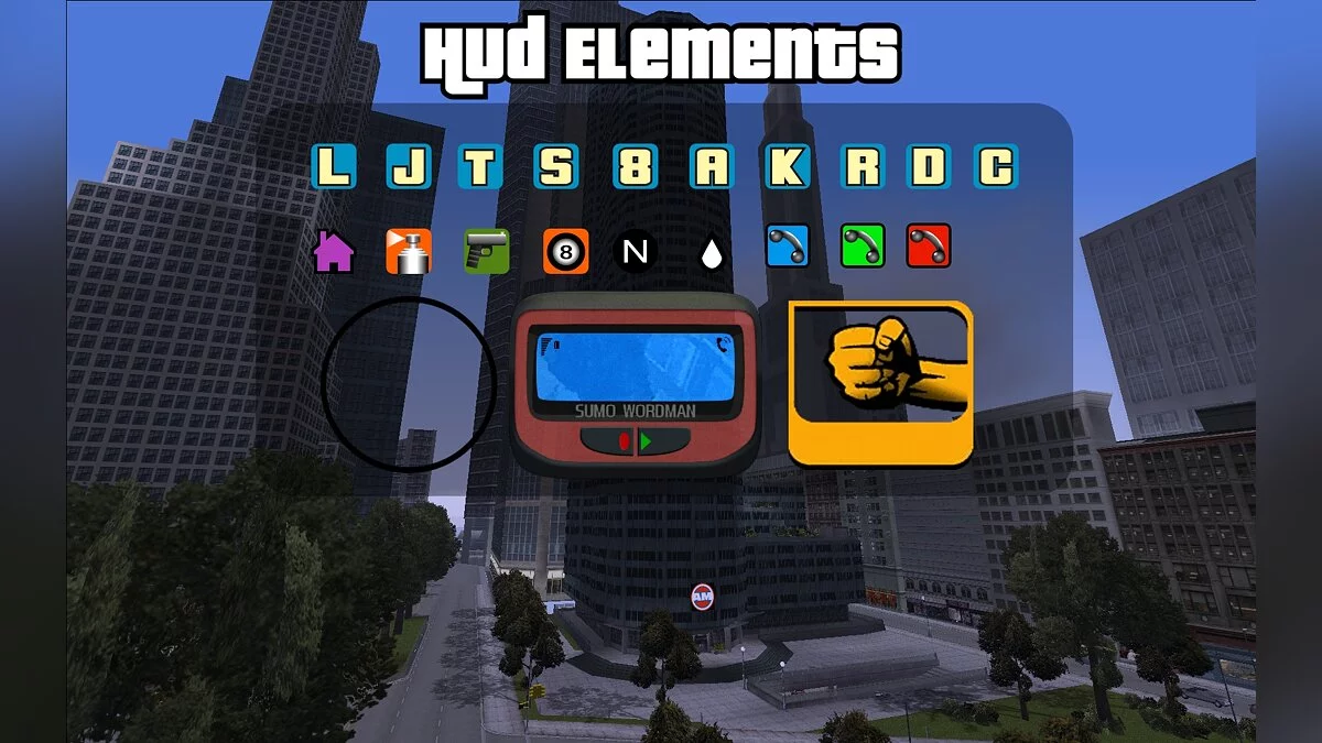 Remasterización de la interfaz clásica / GTA 3