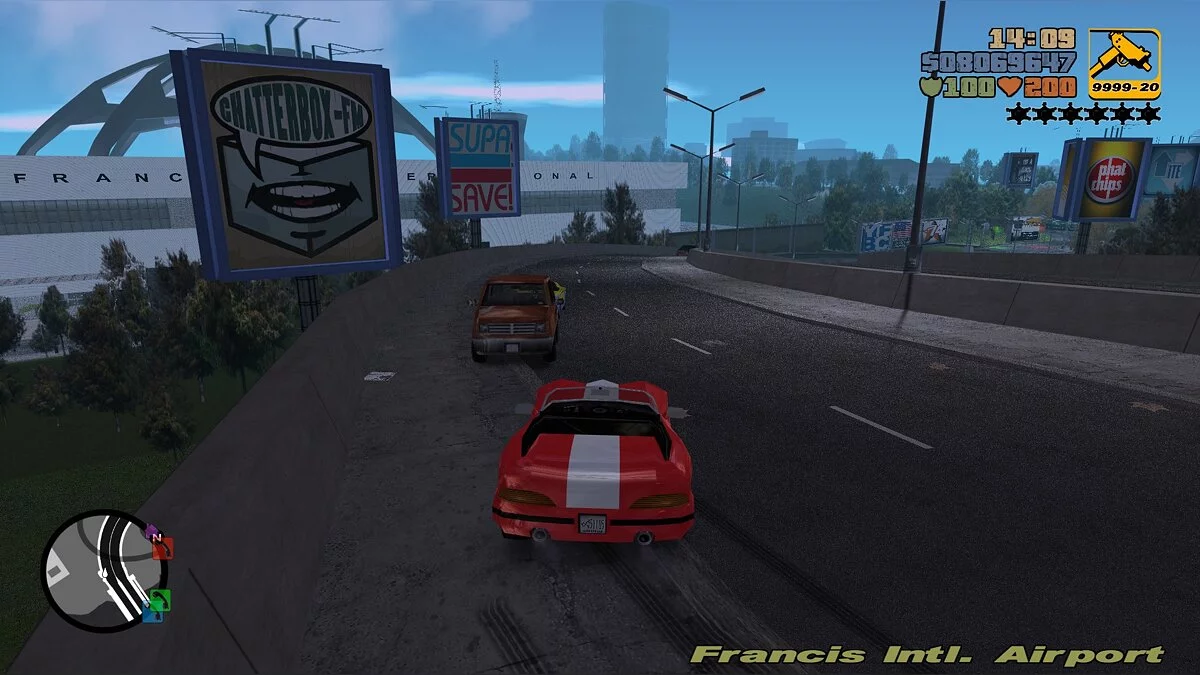 Werbetafeln in Shoreside Vale aus DE / GTA 3