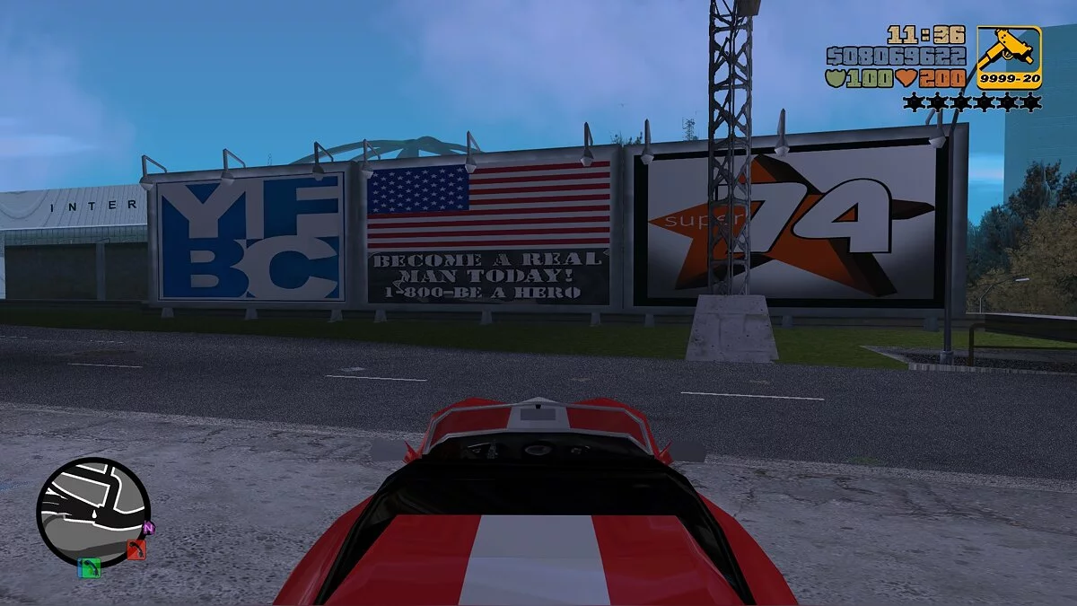 Werbetafeln in Shoreside Vale aus DE / GTA 3