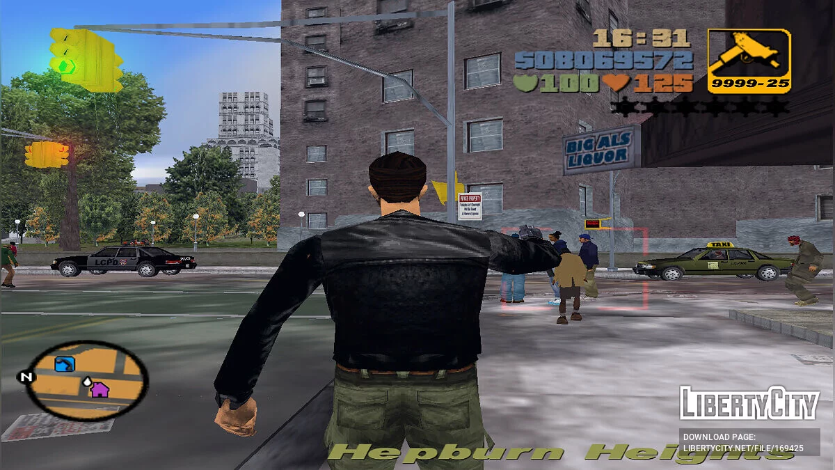 Updated clothes for Claude / GTA 3
