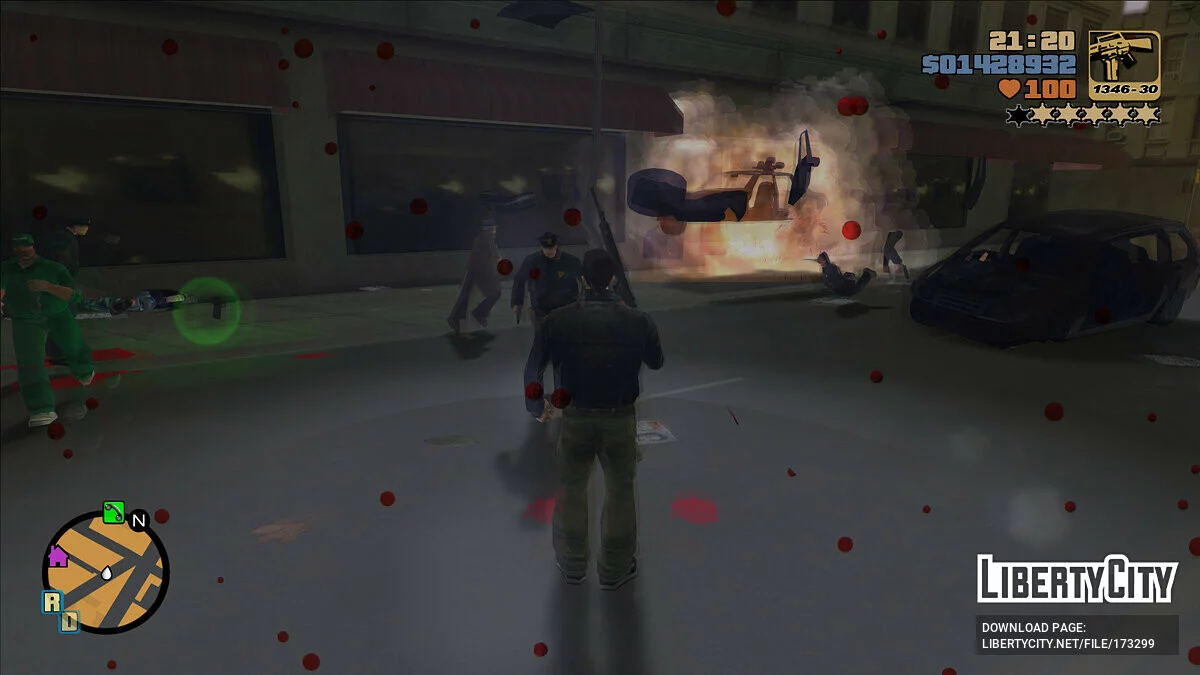 Explosionen aus Definitive Edition / GTA 3