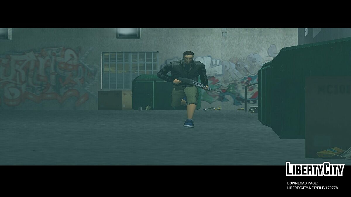 » Claude Shirtless +skins GTA III » View Screenshot