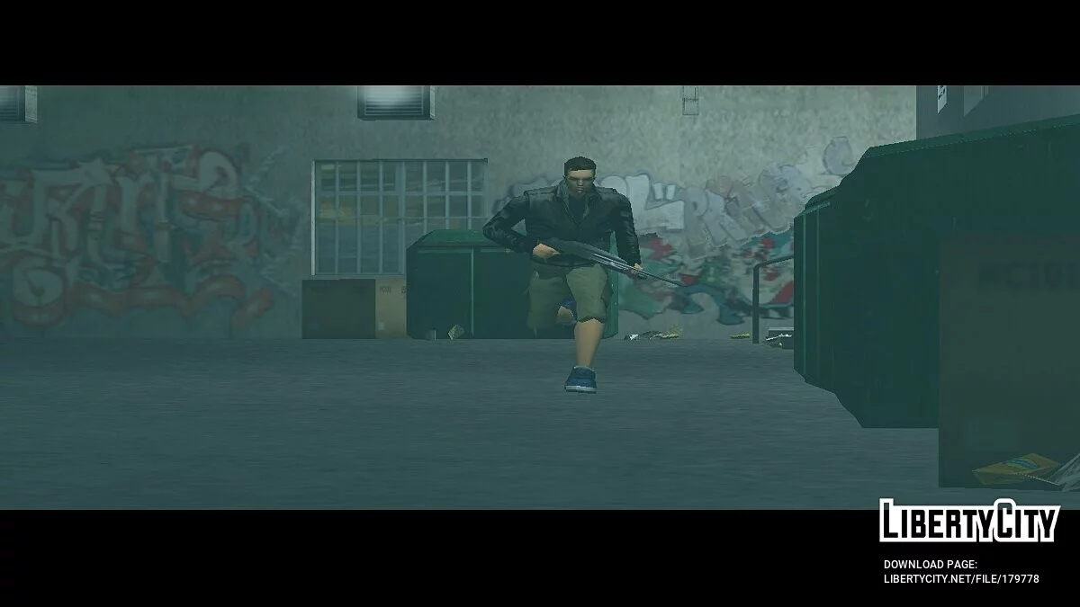 Claude with shorts / GTA 3