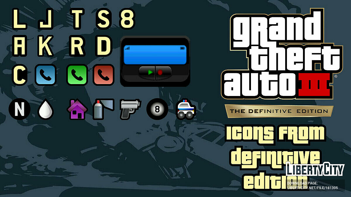 Image 3 - Grand Theft Auto III Definitive Edition mod for Grand Theft Auto  III - ModDB