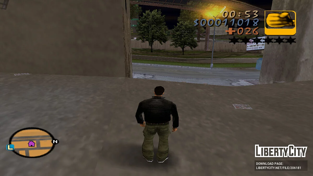 HUD de la сборки SAM THE ЖТА / GTA 3