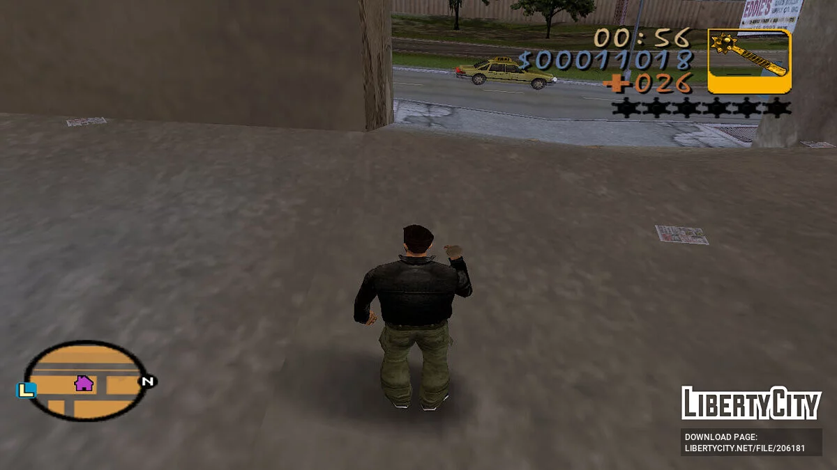HUD de la сборки SAM THE ЖТА / GTA 3
