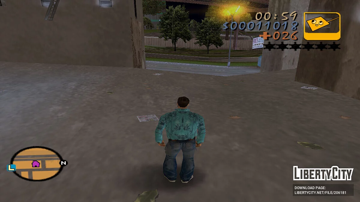 HUD de la сборки SAM THE ЖТА / GTA 3