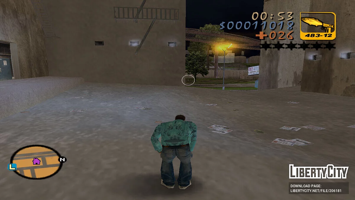 HUD de la сборки SAM THE ЖТА / GTA 3