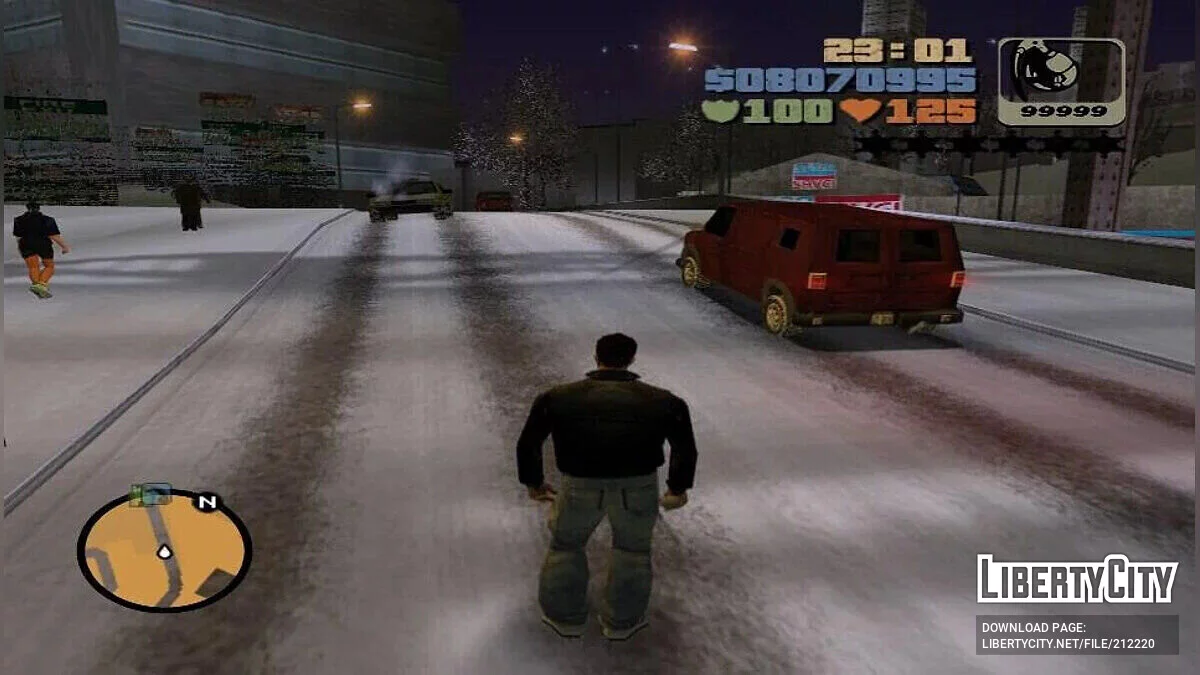 GTA Snow (PS Vita Port) / GTA 3
