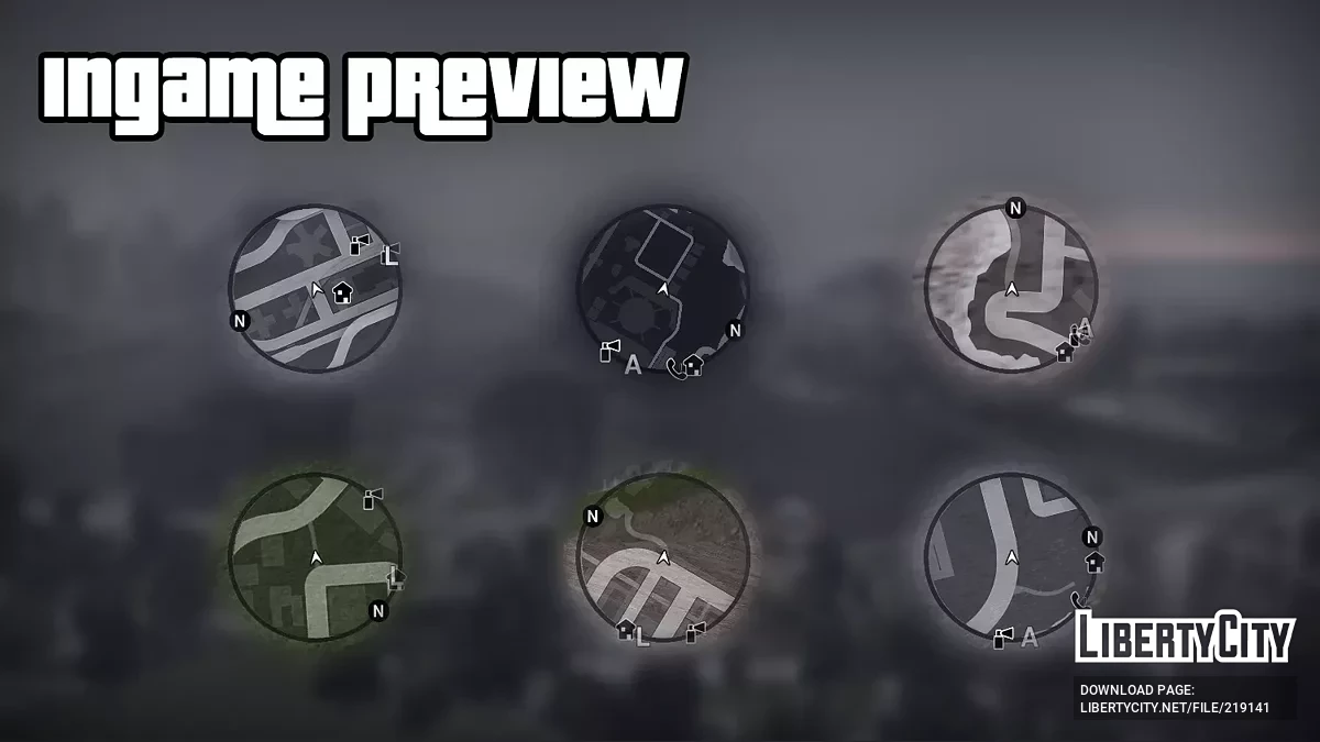 Style de carte GTA 5 / GTA 3