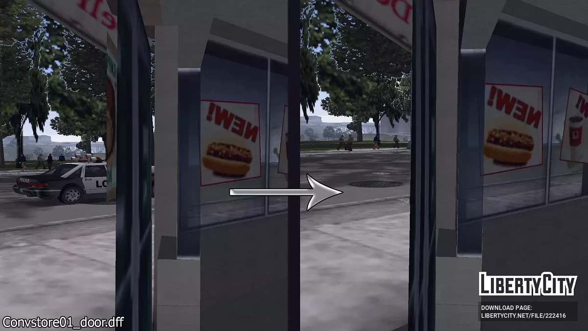 纹理修复模型 - 第 3 部分 / GTA 3