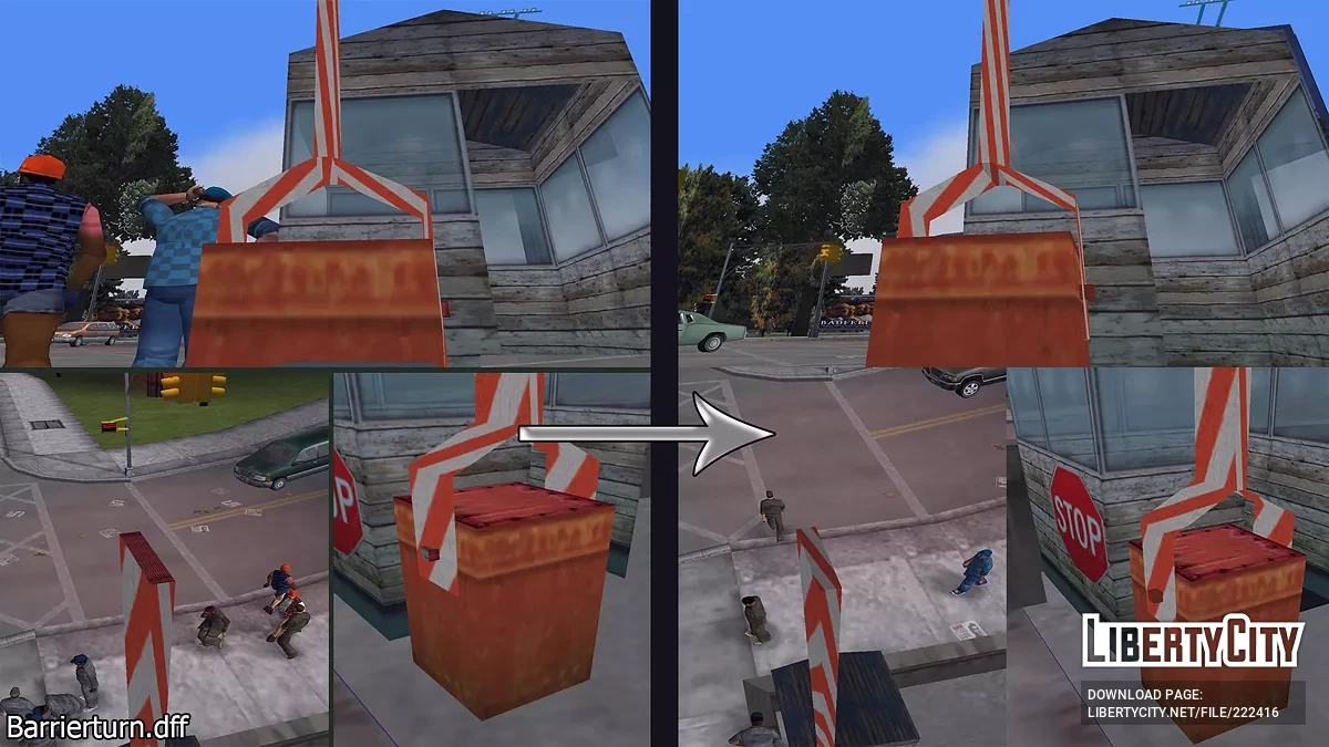 纹理修复模型 - 第 3 部分 / GTA 3
