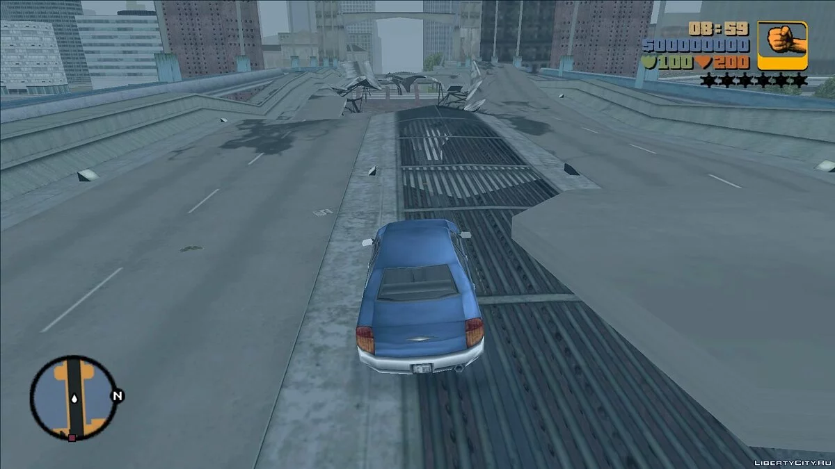 New Model Of The Damaged Bridge "Callahan" / GTA 3