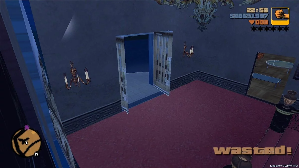 Interior Mansion Kolombia / GTA 3