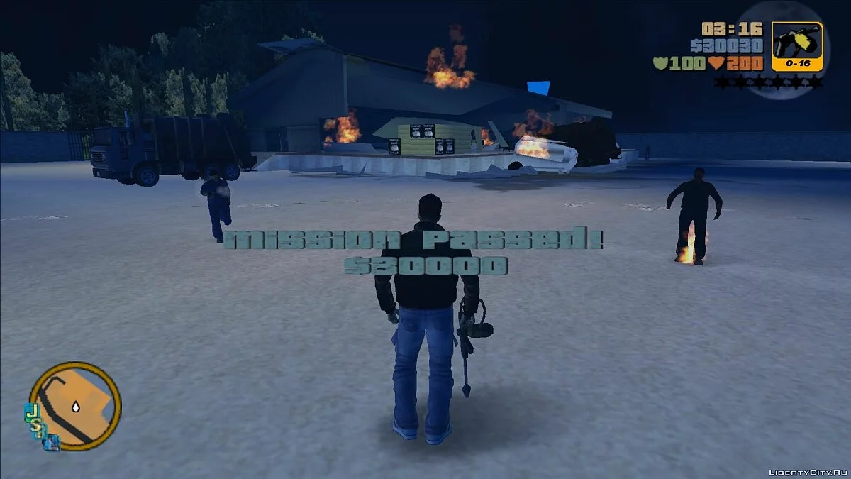 New model of the destroyed