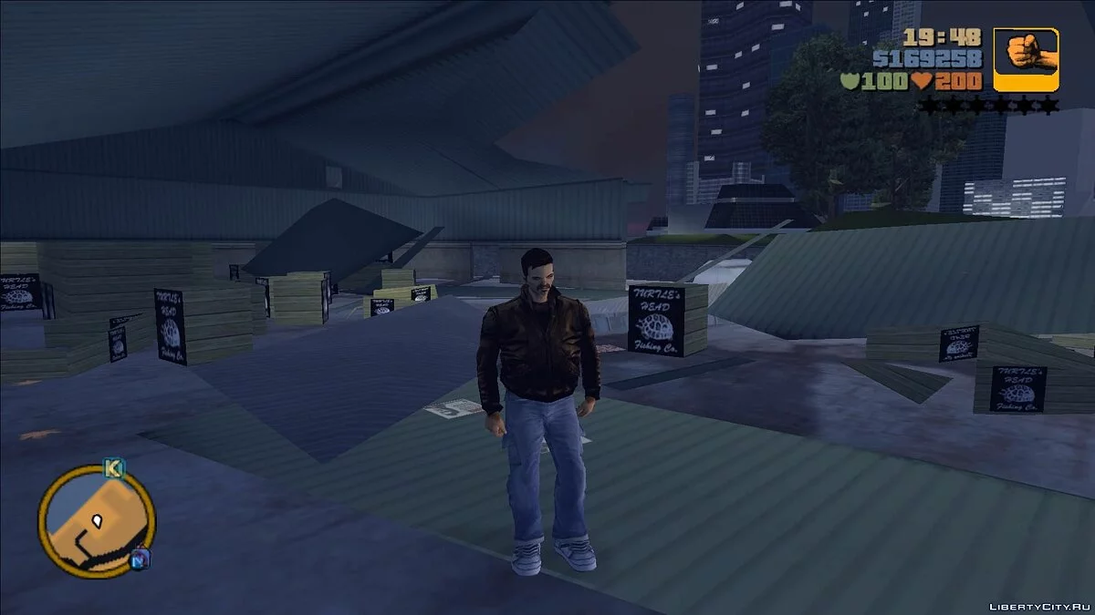 New model of the destroyed