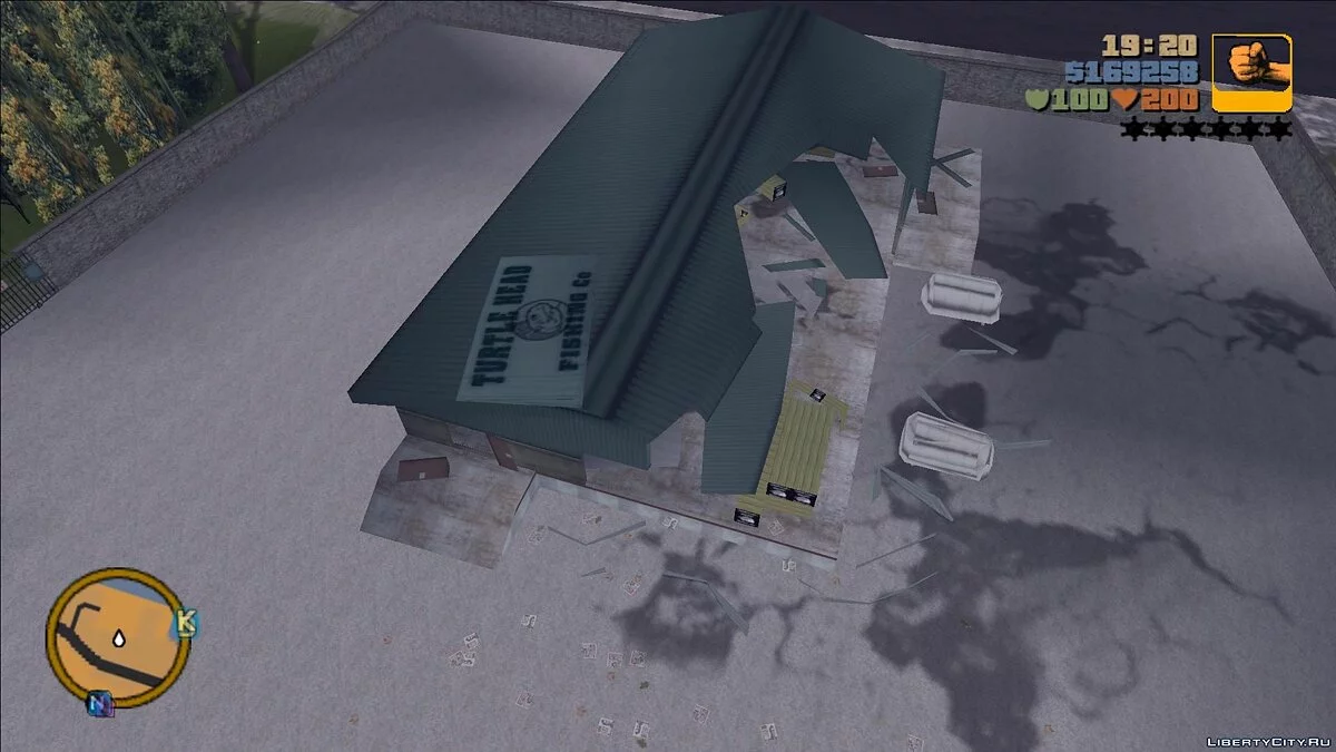 New model of the destroyed