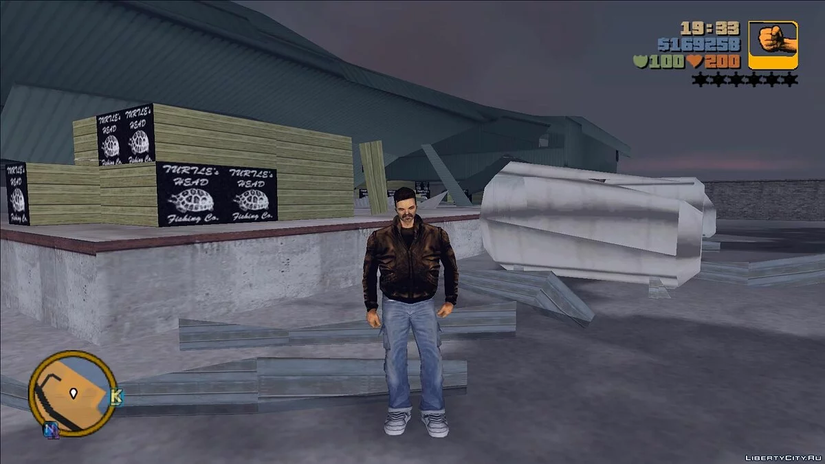 New model of the destroyed