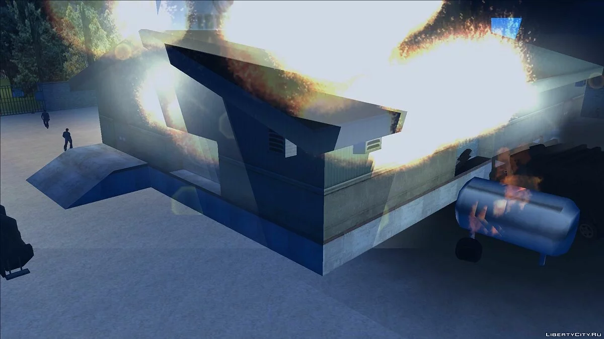 New model of the destroyed