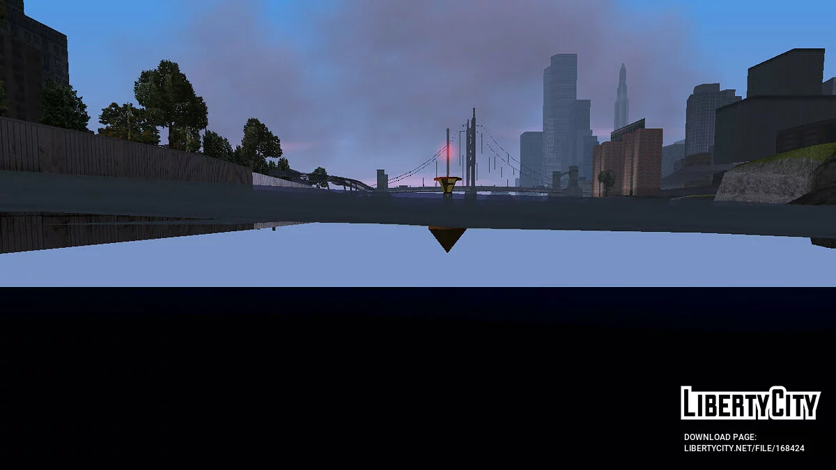 Морское дно под водой / GTA 3