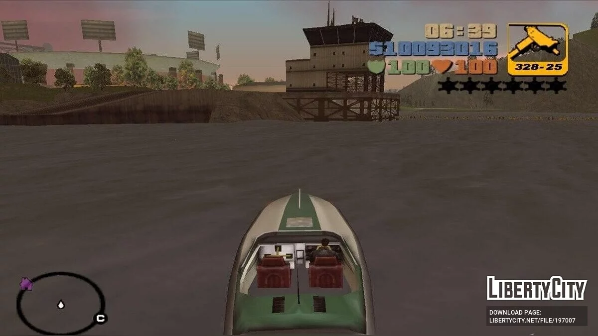Carte de Liberty City Stories / GTA 3