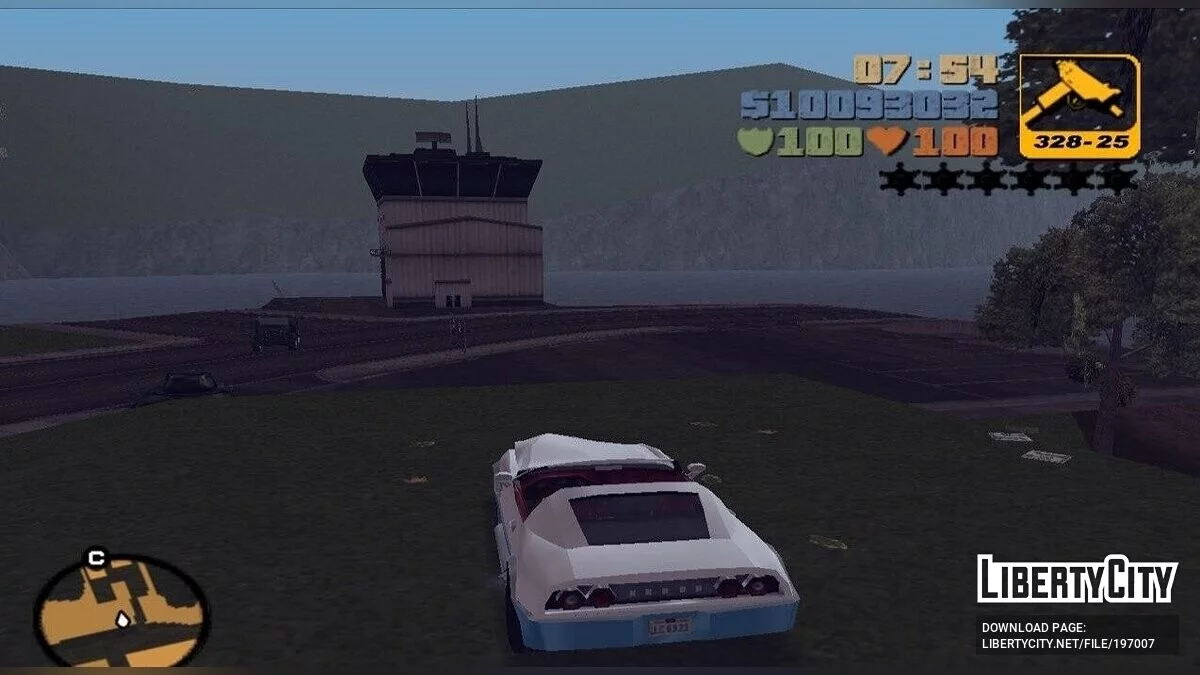 Carte de Liberty City Stories / GTA 3
