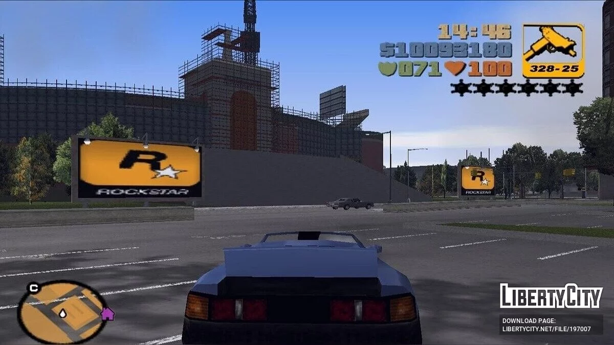 Carte de Liberty City Stories / GTA 3