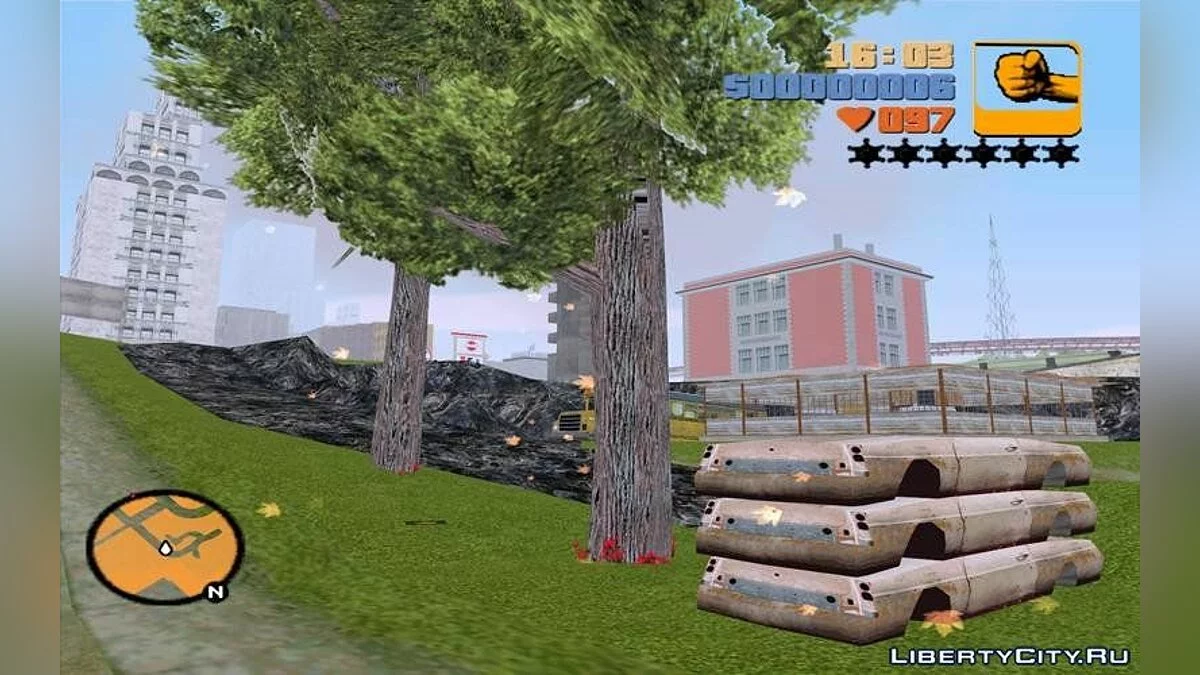 أوراق تتساقط من الأشجار [GTAIII] / جي تي إيه 3