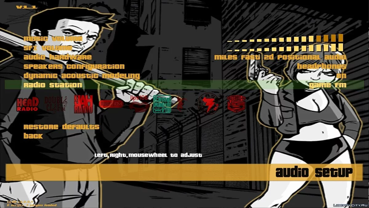XBOX Radio Stations + HD Icons / GTA 3