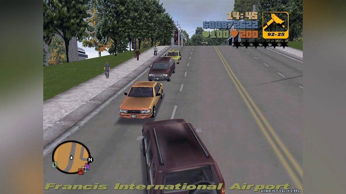 GTA 3 - VC Cars In Action / GTA 3