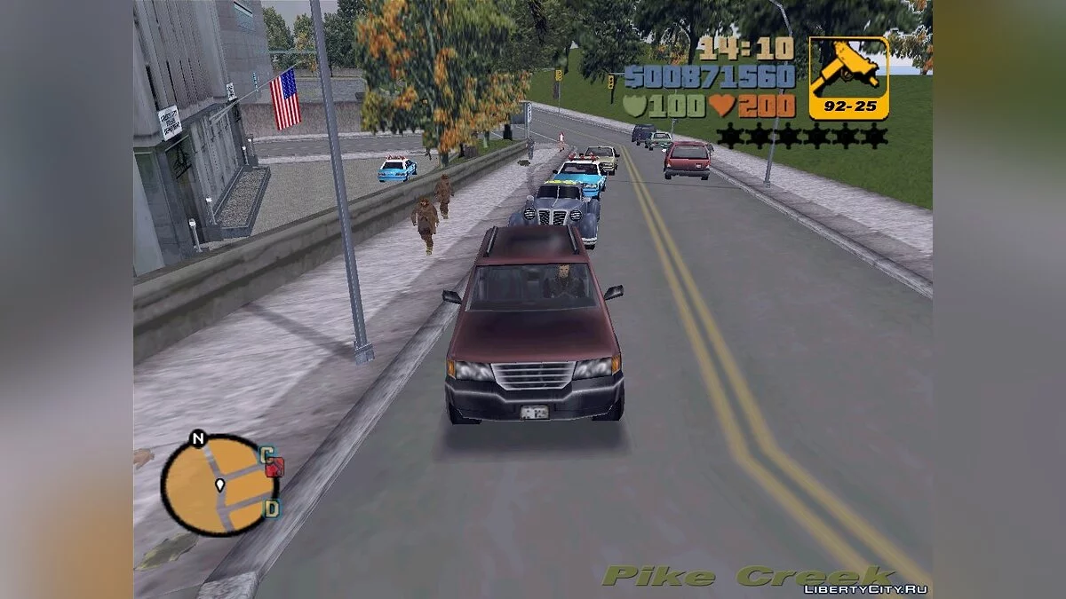 GTA 3 - VC Cars In Action / GTA 3