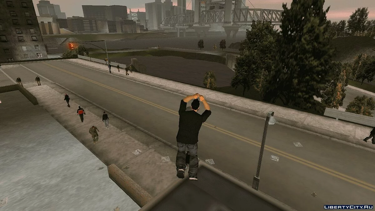 Мод для стрибків без падіння / GTA 3