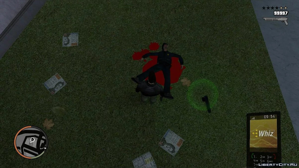 HUD in the style of GTA 4/EFLC / GTA 3