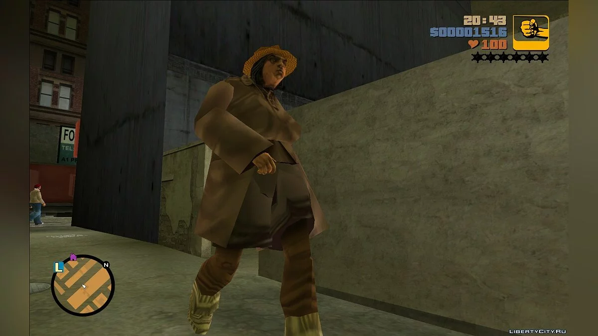 HD Hand Fingers / GTA 3