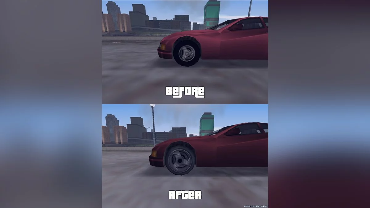 Ruedas Mejoradas / GTA 3