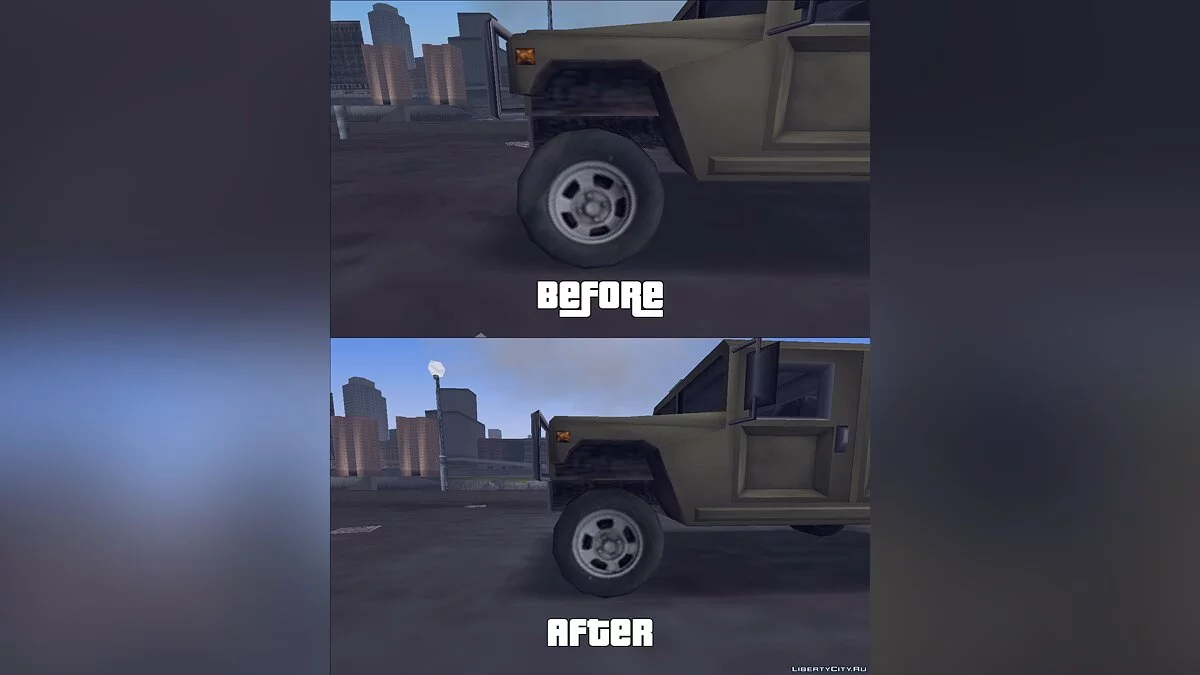Ruedas Mejoradas / GTA 3