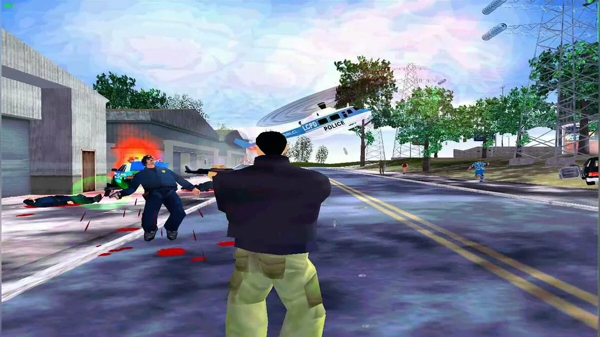 Ефекти з бета-версії / GTA 3